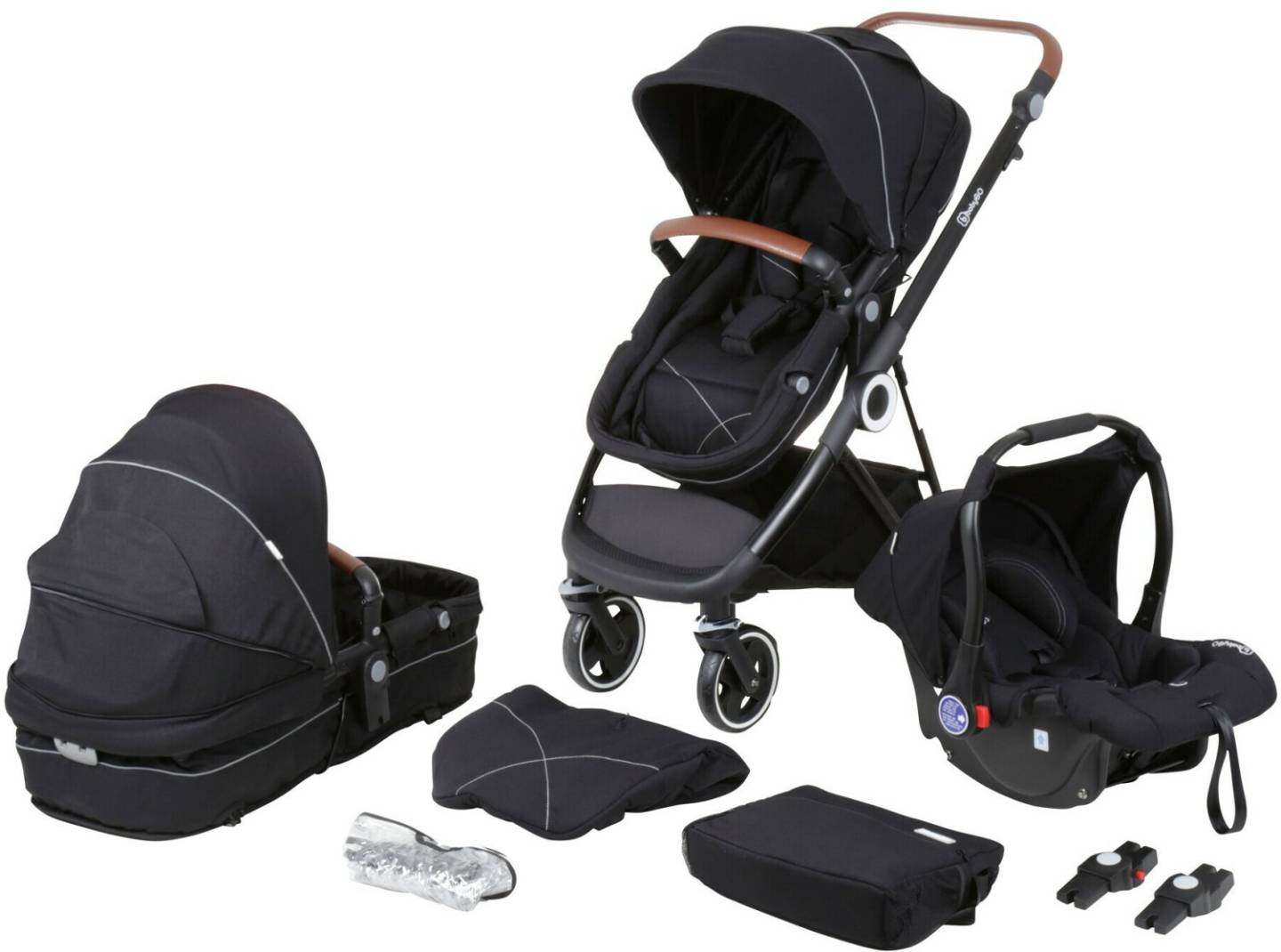 babyGO Halime 3in1black/anthrazithe babyGO Halime 3in1