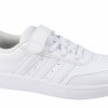 Adidas BREAKNET 2 Schuhe Kinder Cloud White Cloud White Cloud White Kinderschuhe