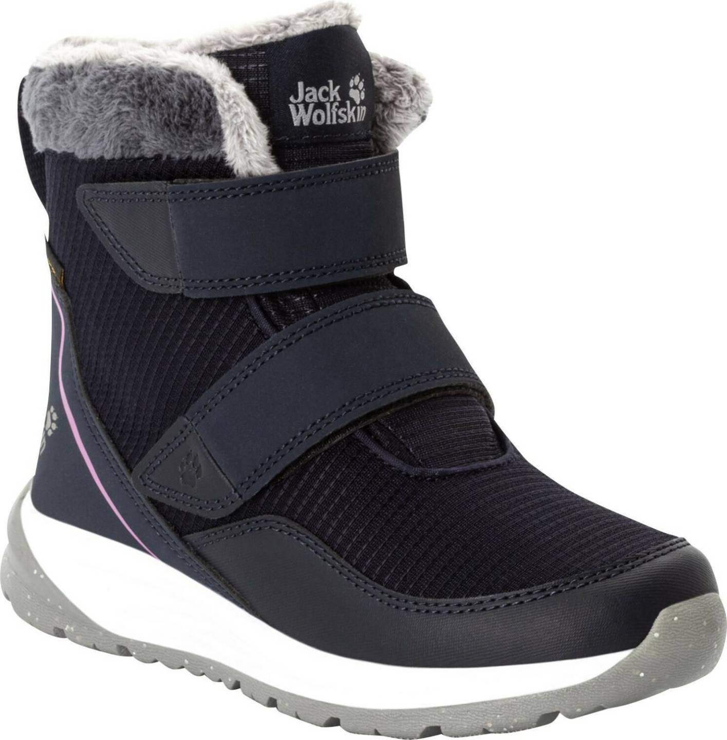 Jack Wolfskin Polar Wolf Texapore Mid VC Kids (4036174)dark blue/rose Jack Wolfskin Polar Wolf Texapore Mid VC Kids (4036174)