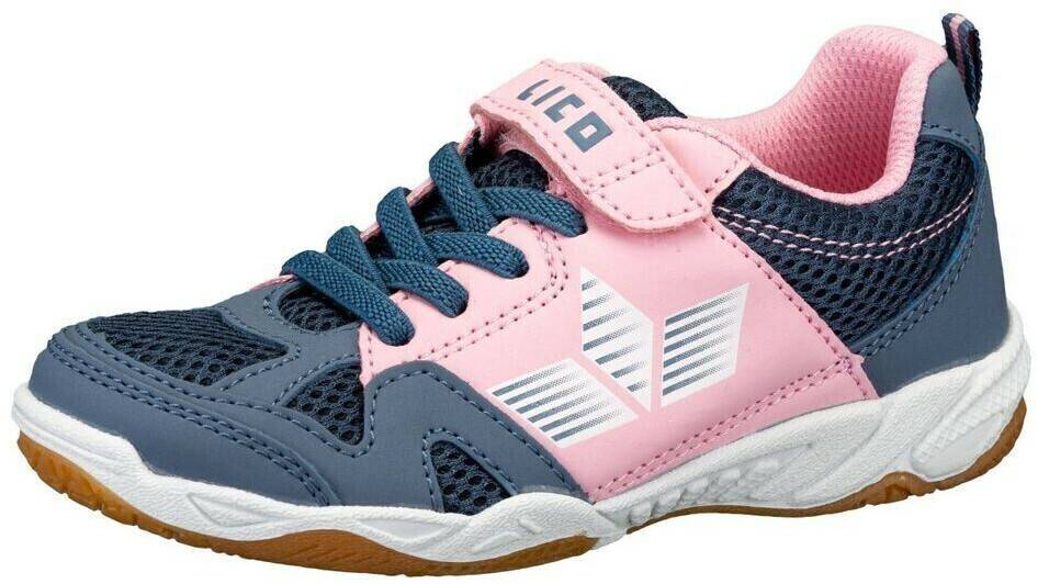 Lico Sport grau rosa Kinderschuhe