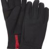 Kinderhandschuhe Hestra Touch Point Fleece Liner Jr. - 5 Finger black