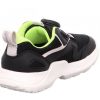 Superfit Halbschuh RUSH Schwarz/Weiss (1-000210-0000) Kinderschuhe